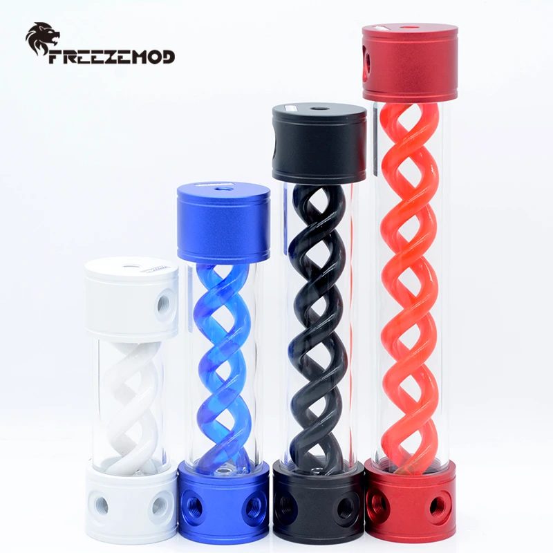 Tanque ARGB Rainbow - Detalle de conexión y escape