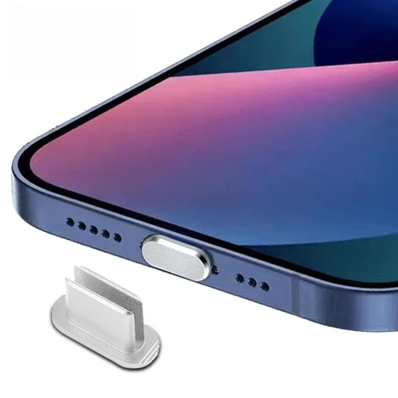 Tapón de puerto de carga antipolvo para iPhone 16, 16pro, 16pro max, 15,15Pro,15 Pro Max,15Plus, tapa protectora para teléfono móvil, 2 uds. - imagen 5