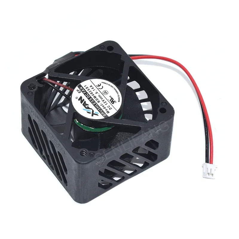 Enfriador bien probado RDM4025S1 rdm4025s1 4025 DC12V 0.14A 2 cables 40x40x25mm ventilador de refrigeración cuadrado envío gratis - imagen 4