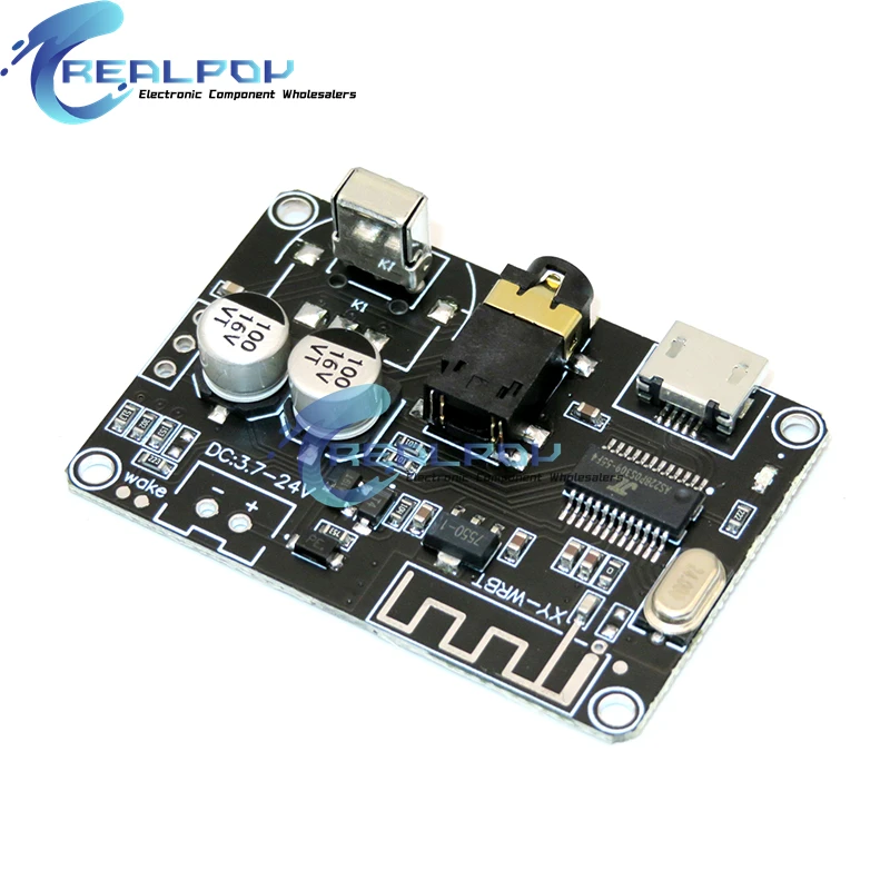 Placa receptora de Audio Bluetooth 5,0, placa decodificadora mp3 sin pérdidas, módulo de música estéreo inalámbrico, XY-WRBT DC 3,7-24V - imagen 4