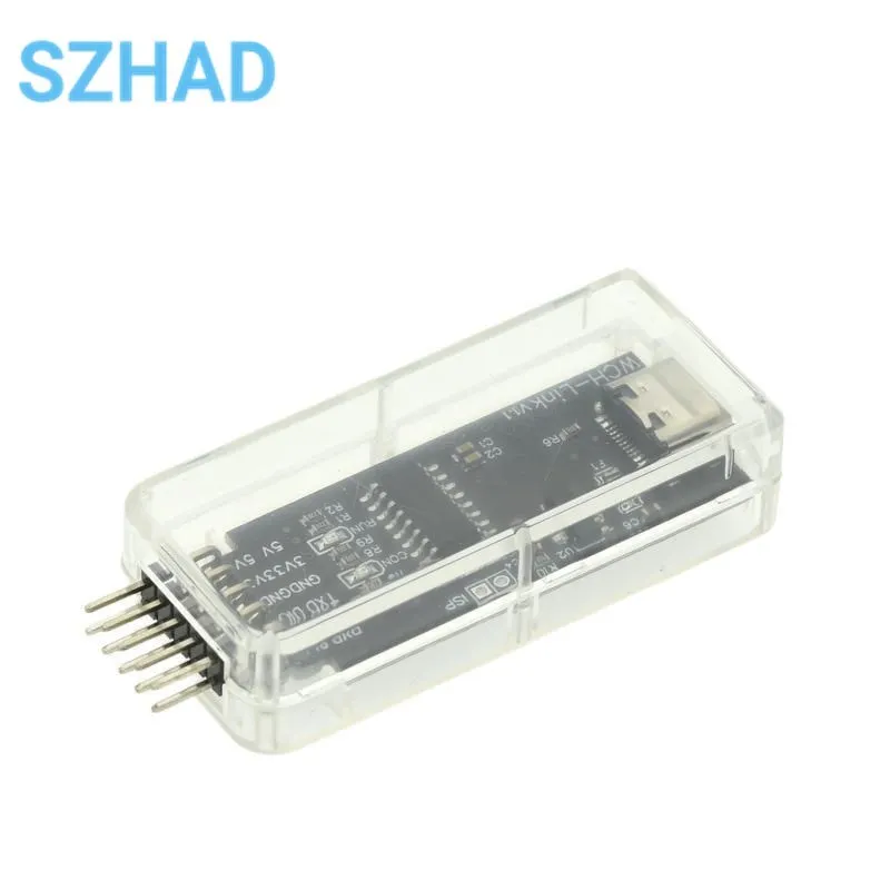 Emulador de wch-link, descarga de CMSIS-DAP, RISC-V de depuración tipo C, SWDTTL, ARM - imagen 5