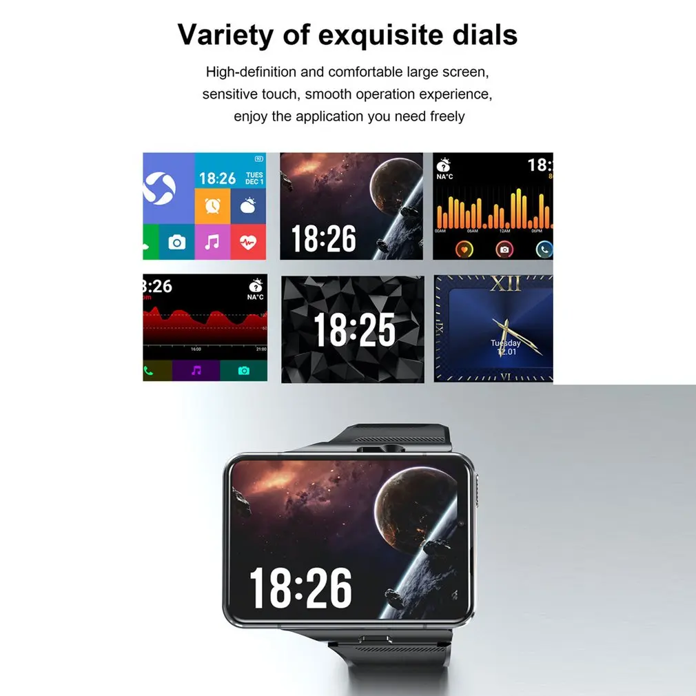 Reloj inteligente Android para hombre, dispositivo con pantalla grande de 2,88 pulgadas, 4GB + 64GB, cámara Dual, GPS, función Wifi compatible con Bluetooth - imagen 3
