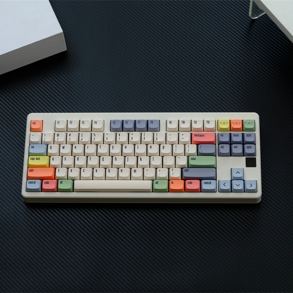 GMK-teclas de lona Dye Sub Keycap XDA PBT para teclado mecánico Gaming 75% teclas de colores Wooting minimalismo Retro personalizado DIY - imagen 5