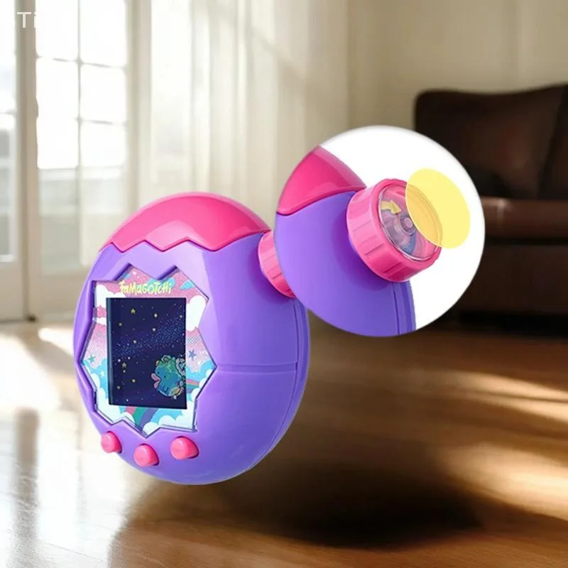 Funda protectora de pantalla completa para accesorios de juegos Tamagotchi Paradise en amarillo transparente - imagen 3