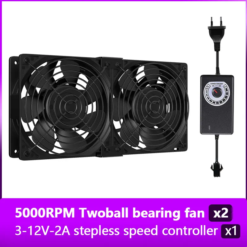Double bearing 2fan