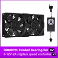 Double bearing 2fan