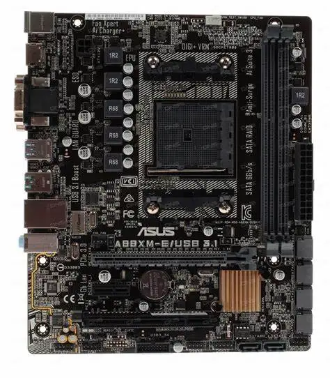 Placa base ASUS A88XM-E/USB3.1 MD A88X placa base FM2/FM2 + DDR3 32GB compatible con CPU AMD A10-5700 6320 8550 7600 8650 - imagen 2