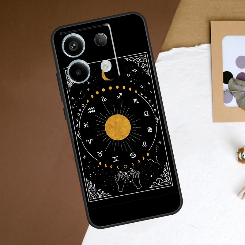 Witches Moon Tarot Phone Case para Redmi Note 12 13 Pro Plus 9 10 11 Pro 9S 10S 11S 12S Redmi 10C 12C 13C - imagen 4