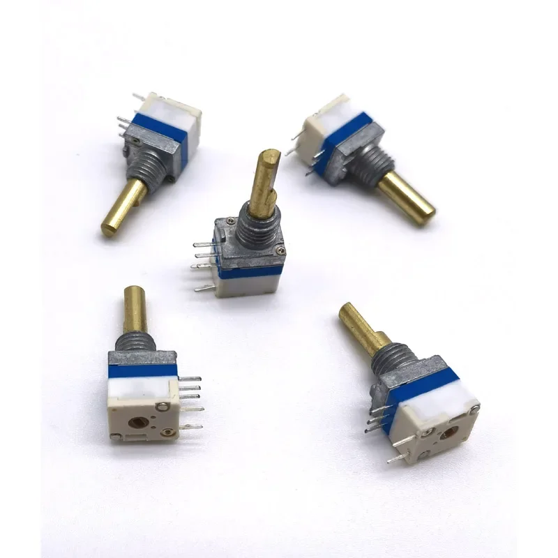 Perilla de alimentación de walkie-talkie de repuesto, potenciómetro de interruptor de volumen para ICOM IC-F4003, Radio bidireccional, 10 unids/lote - imagen 5