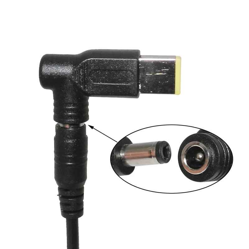 5,5*2,5 7,4 6,0*3,7mm a adaptador de corriente CC de Pin cuadrado 240W convertidor de cargador de ordenador portátil para Lenovo ThinkPad Yoga Legion fuente de alimentación - imagen 3