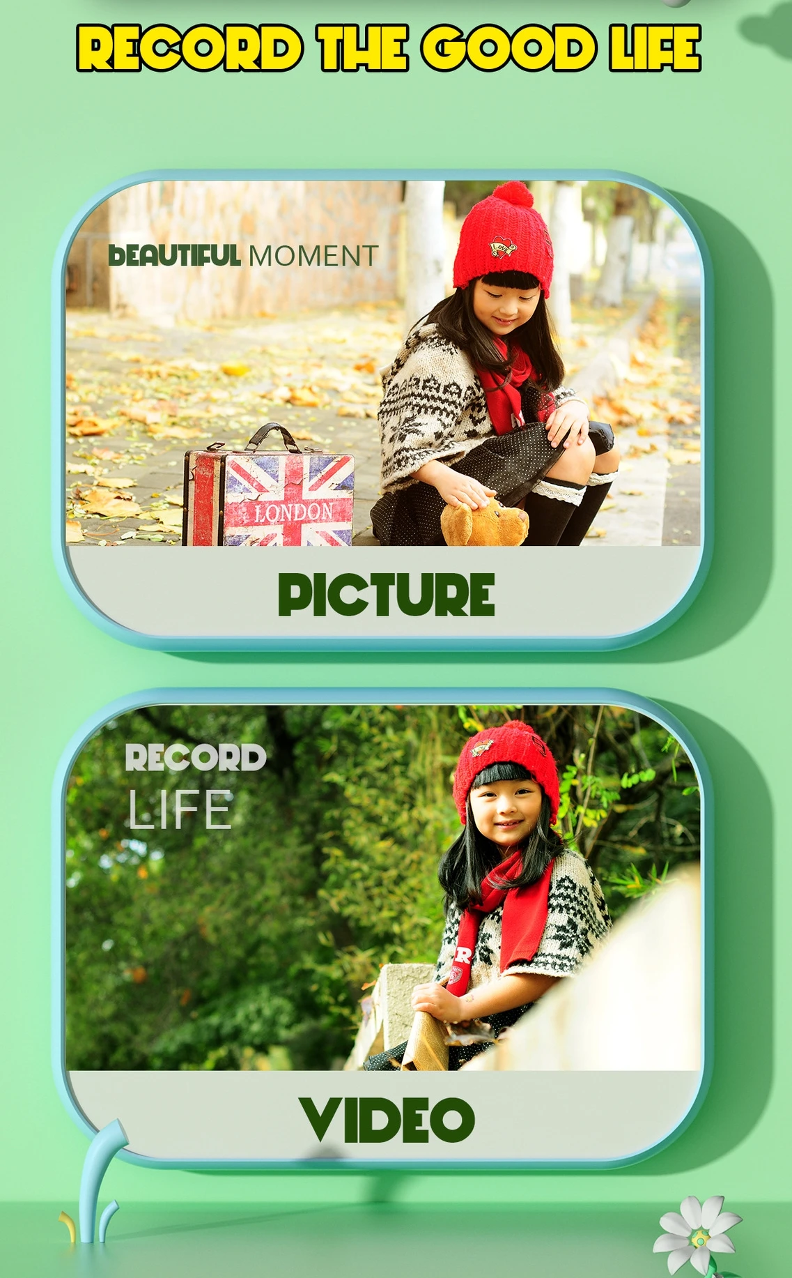 어린이용 인쇄 카메라, 어린이용 즉석 인쇄 감열식 프린터, 비디오 녹화, 디지털 HD 듀얼 카메라, TF 카드 퍼즐 게임, 생일 음악 플레이어, 선물 장난감, 남녀 공용, Q6 2.4인치 - imagen 5