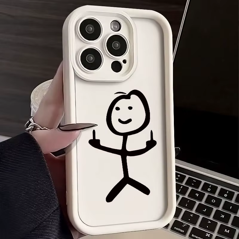 Funda de teléfono suave de TPU con dibujos animados divertidos Matchman para Xiaomi Mi 13T 12T 14 13 12 11 Lite 5G 12X POCO X3 NFC X5 X4 GT F3 F4 F5 Pro - imagen 4