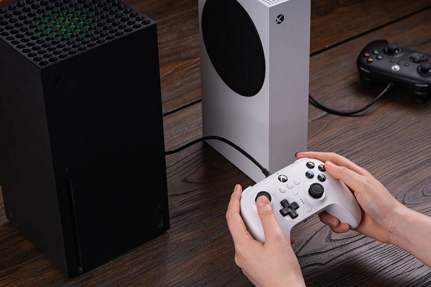 8BitDo Ultimate Gamepad con cable efecto Hall Joystick para Xbox Series,Serie S,X, Xbox One, Windows 10 11 para controlador Microsoft - imagen 4