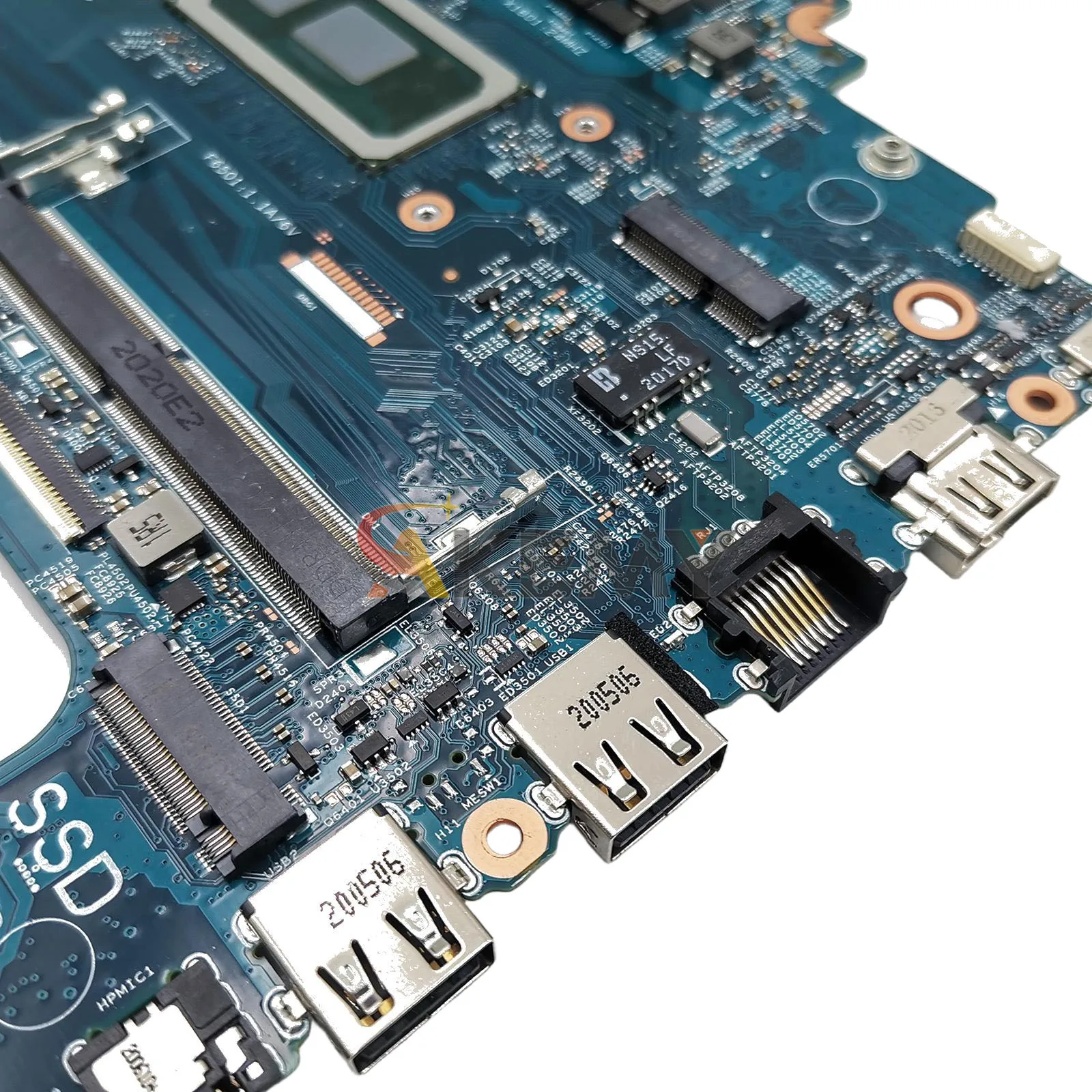 Placa base CN-0X7J0V 0X7J0V 0K3FRD para la placa base del ordenador portátil DELL Latitude 3400 3500 con cpu i3 i5 i7 100% probado OK - imagen 5