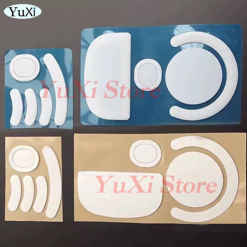 Pies de patines de ratón para G PRO X Superlight GPX G PRO GPW, cinta de agarre para ratón para Logitech, pegatina de bordes redondeados blancos inalámbricos - imagen 5