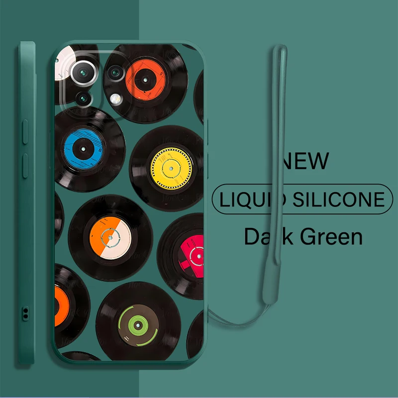 Funda divertida con discos musicales para Xiaomi Mi 13 10T 11T 12T Pro 11 12 Lite, funda suave - imagen 2
