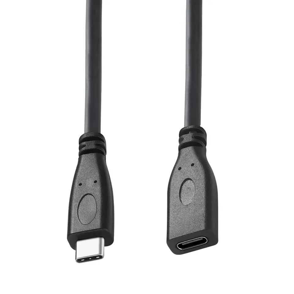 USB 3.1 Type-C Male to Female Extension Cable USB C 10Gbps 4K HD Display Data Transfer 100W Charging Cord for Phone Laptop Hub - imagen 3