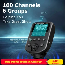 AODELAN E7 Disparador Flash Inalámbrico Profoto Connect Pro Universal