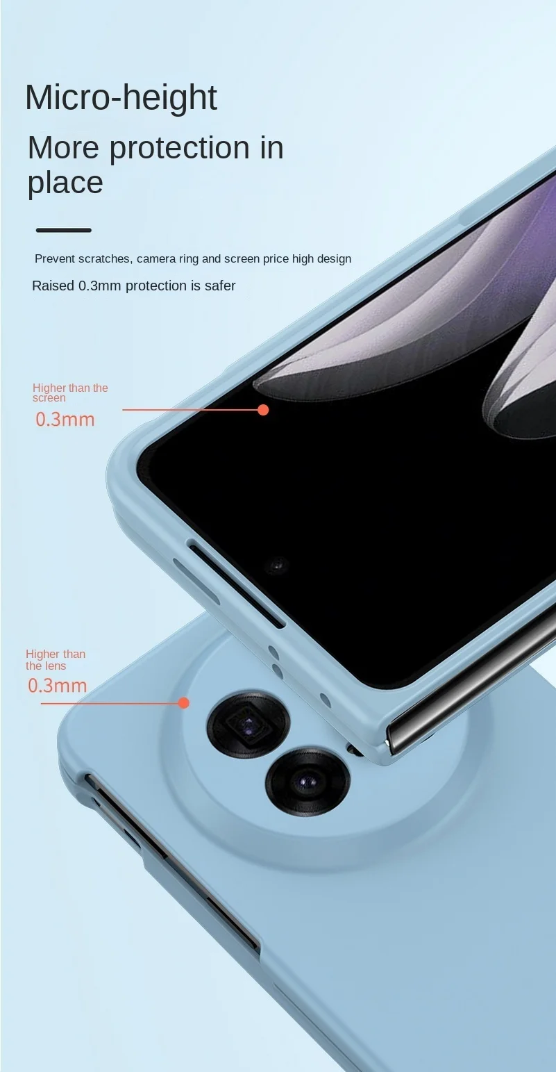 Para OPPO Find N5 Funda protectora de plástico duro ultrafino para Find N5 N 5 CPH2671, PKH110, PKH120 Shell Capa Funda - imagen 3