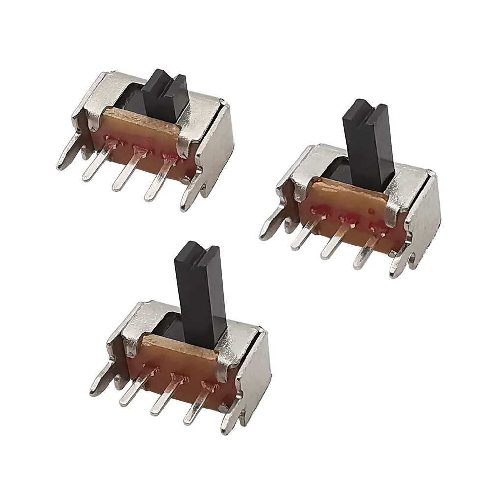 Interruptor de palanca 20 piezas SK12D07VG, PCB, 3 pines, 2/3/4/5/6/7mm, 1 P2T, interruptores de palanca pequeños deslizantes en miniatura, SK12D07VG3, SK12D07VG3