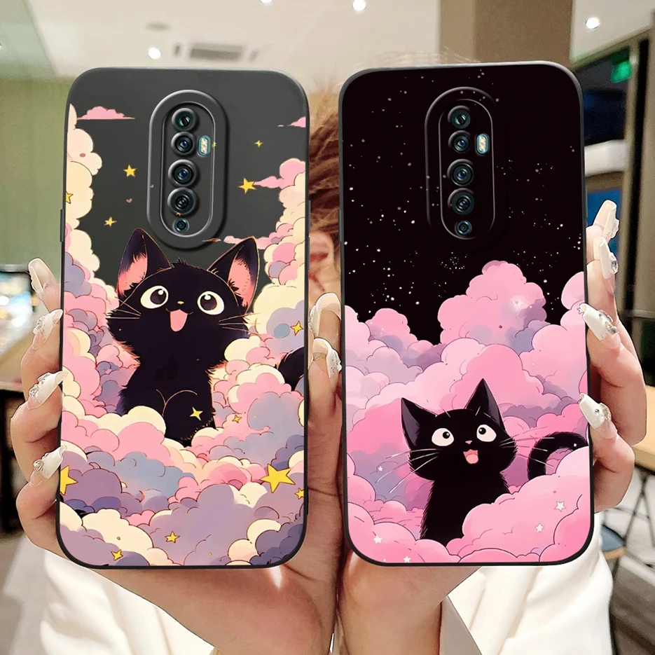 Para Oppo Reno2 F funda Reno 2Z única cubierta pintada de caramelo funda de teléfono de silicona suave para Reno 2 2F Reno2 Z Reno2F cubierta trasera parachoques - imagen 5