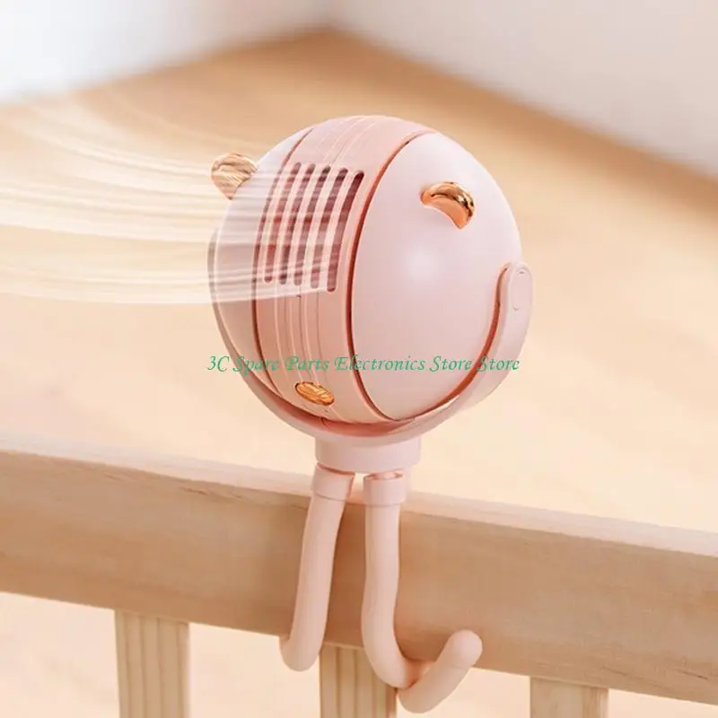 Desk ventilador ventilador manguero flexible 12 piezas ventilador ventilador múltiple ventilador pulpo múltiple - imagen 3