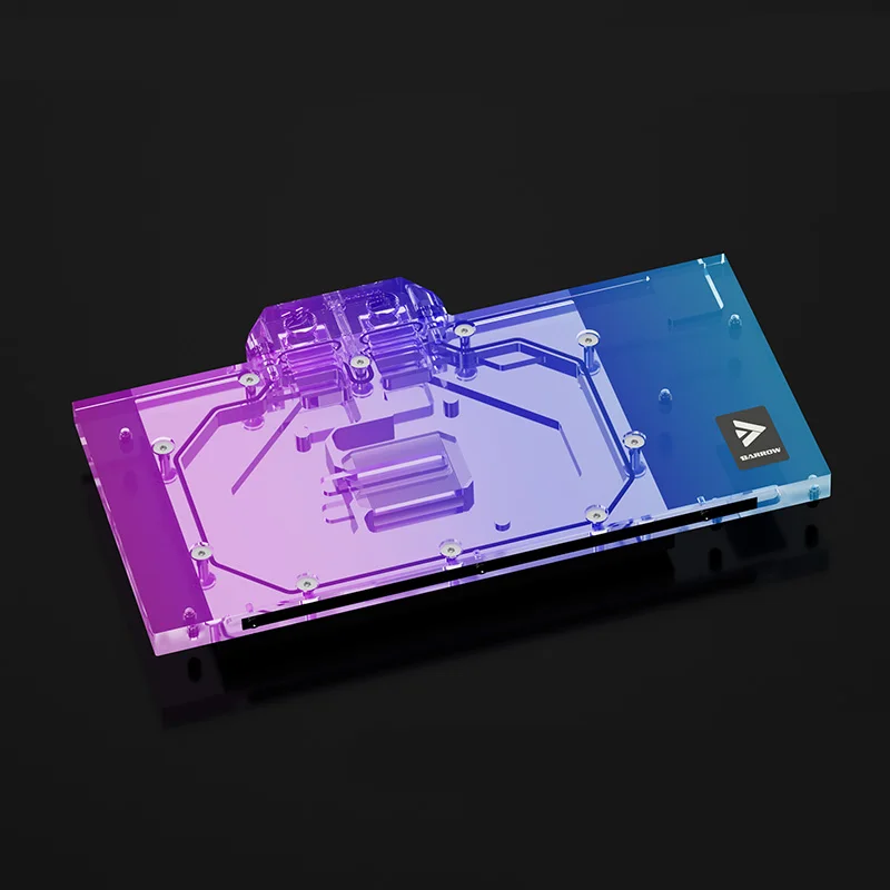 Barrow GPU bloque de agua para MSI RTX 4080 16GB GAMING X TRIO/ SUPRIM X enfriador de tarjetas con placa posterior, soporte, BS-MSG4080M-PA - imagen 4