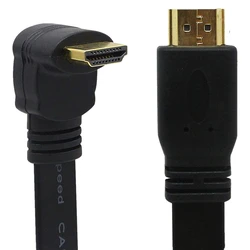 Cable HDMI 4K ultra fino alta velocidad macho-macho con ángulos