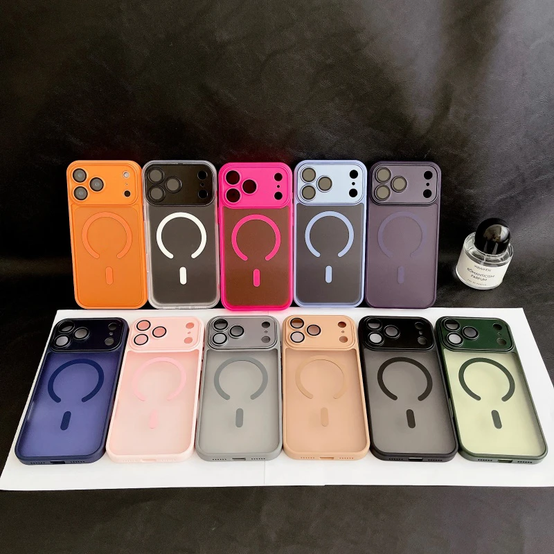 Funda a prueba de golpes con armadura de grado militar para iPhone 17 Pro Max, funda dura híbrida para iPhone17ProMax 17Pro, magnética para Magsafe - imagen 3