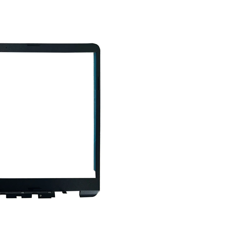 Una pantalla negra con fondo blanco