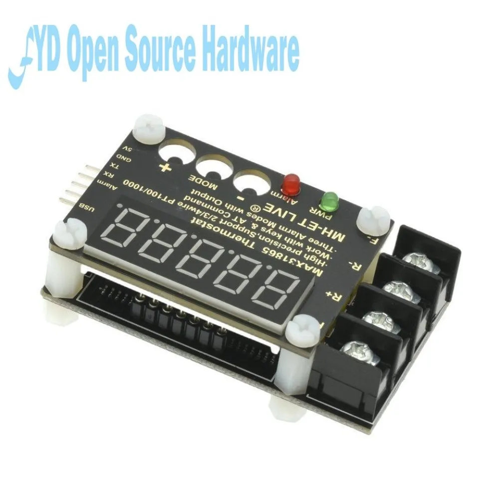 Módulo Sensor de temperatura MAX31865 PT100 RTD, amplificador aislado de 3 cables con UART/RS485, para registro y depuración de datos de PC - imagen 3