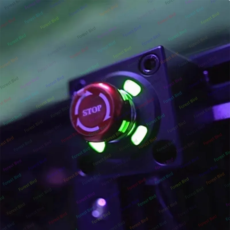 Para interruptor de parada de emergencia SIMAGIC, simulador de carreras con cabeza de cristal, Base de accionamiento directo, pérdida rápida de energía - imagen 4