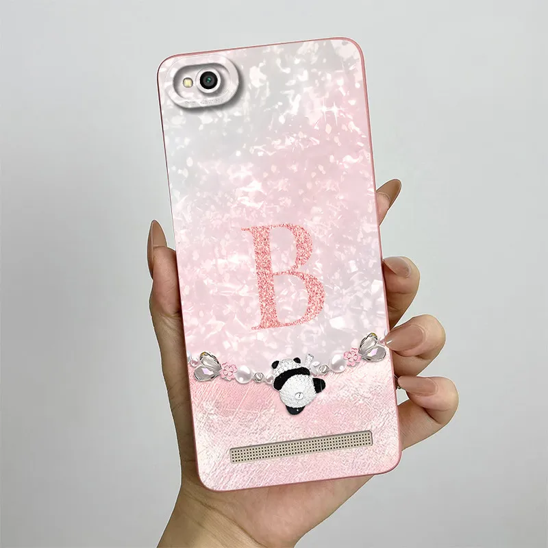 Para Xiaomi Redmi 4A 4X 5A funda Redmi 4A 4X 5A funda de teléfono moda corona carta paquete completo mate anticaída cubierta protectora suave - imagen 2