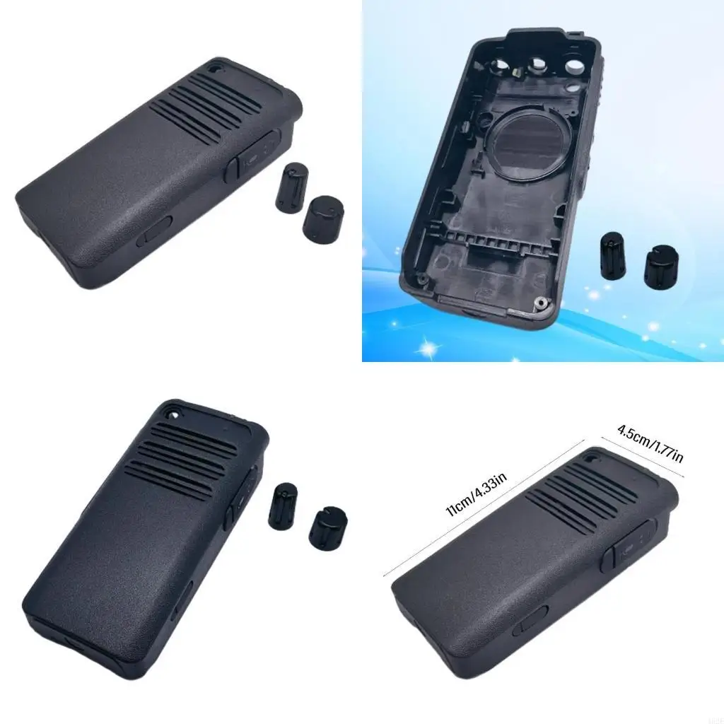 462E Walkietalkie Reemplazo reemplazo carcasa carcasa delantera Conjunto cubierta del Dep250 CP100D