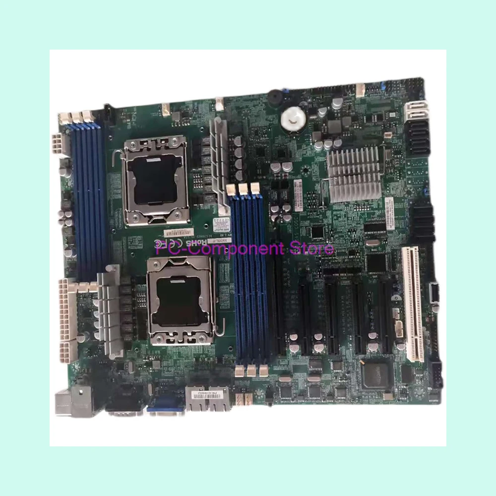 Placa base de servidor procesador Xeon E5-2400 v2 LGA1356 DDR3 IPMI 2,0 integrado y KVM con LAN dedicada X9DBL-iF - imagen 4