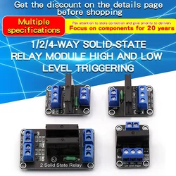Módulo Relé Estado Sólido SSR G3MB-202P 5V para Arduino