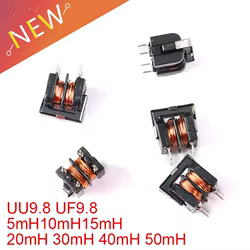 Inductor de modo común UU9.8 UF9.8 5-50 mH para filtro EMI