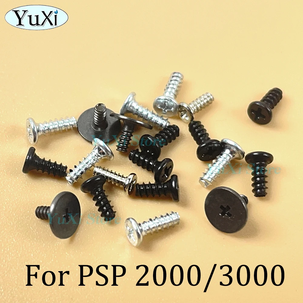 Para PSP 1000 2000 3000 carcasa tornillo completo Host placa base Kit de tornillos consola de juegos accesorios de repuesto de montaje - imagen 4
