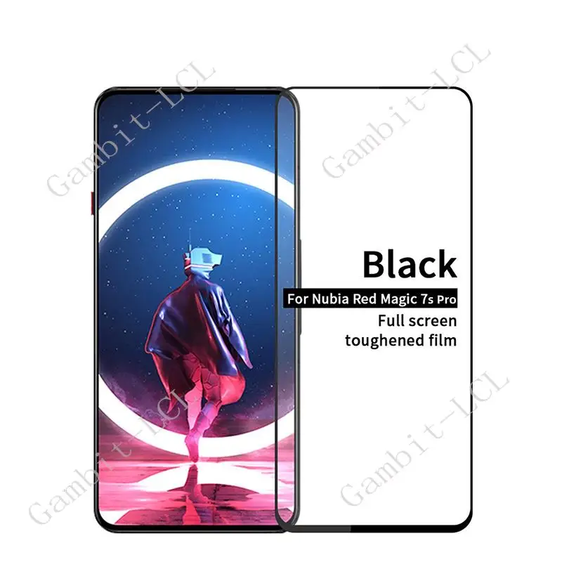 Vidrio Templado 9H para ZTE Nubia Red Magic 7S Pro RedMagic 7 8 Plus 6R 6 6S 5S 5G Z50 película protectora de pantalla de cobertura Ultra completa - imagen 3