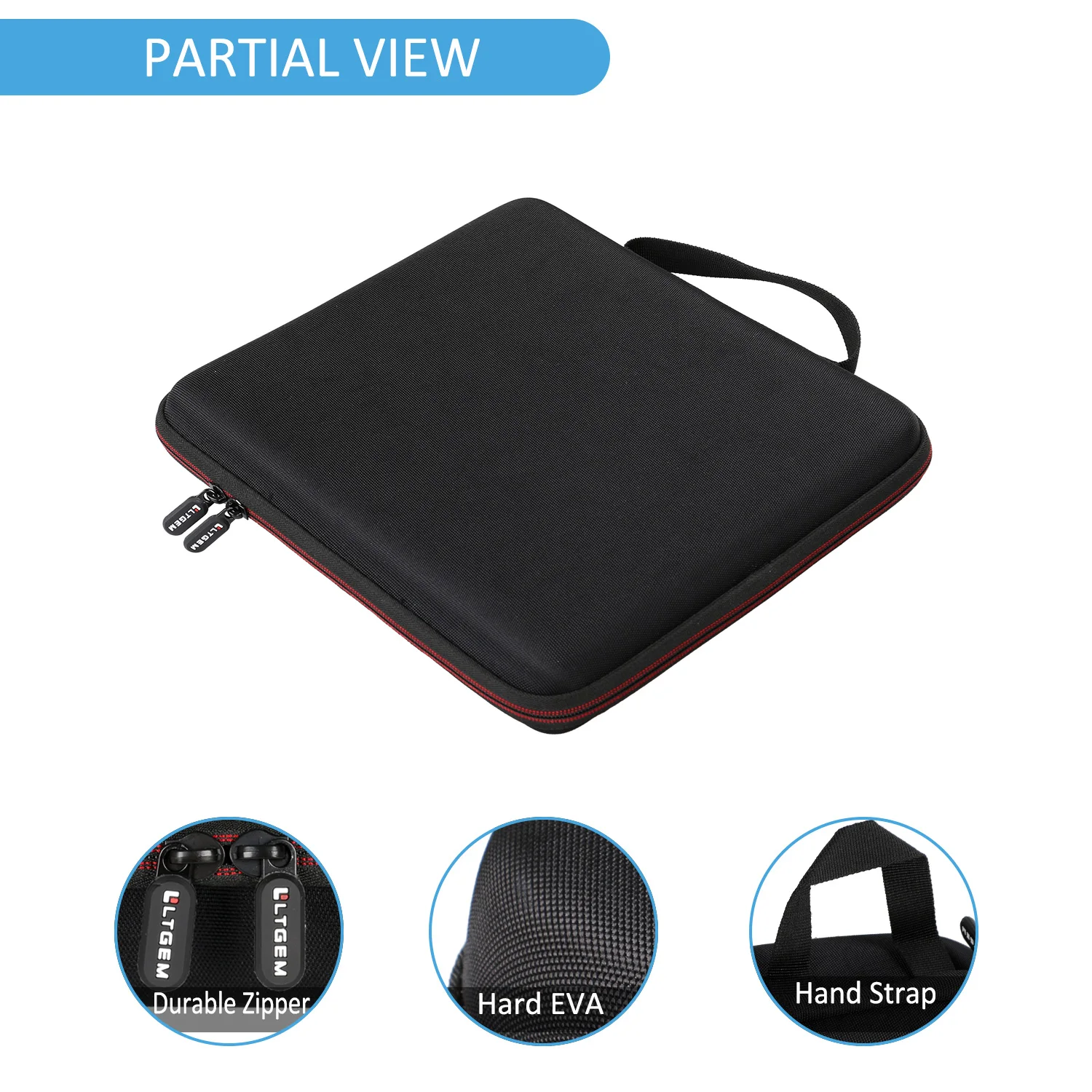 Estuche rígido de EVA para tableta de dibujo gráfico Bluetooth Wacom Intuos CTL4100 o bolsa protectora para tableta gráfica XPPen (solo estuche!) - imagen 3