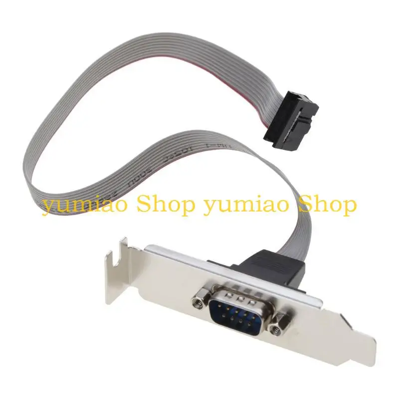 587b COM placa base COP Serial 9pin DB9 RS232 Cabón cinta Soporte conector - imagen 5