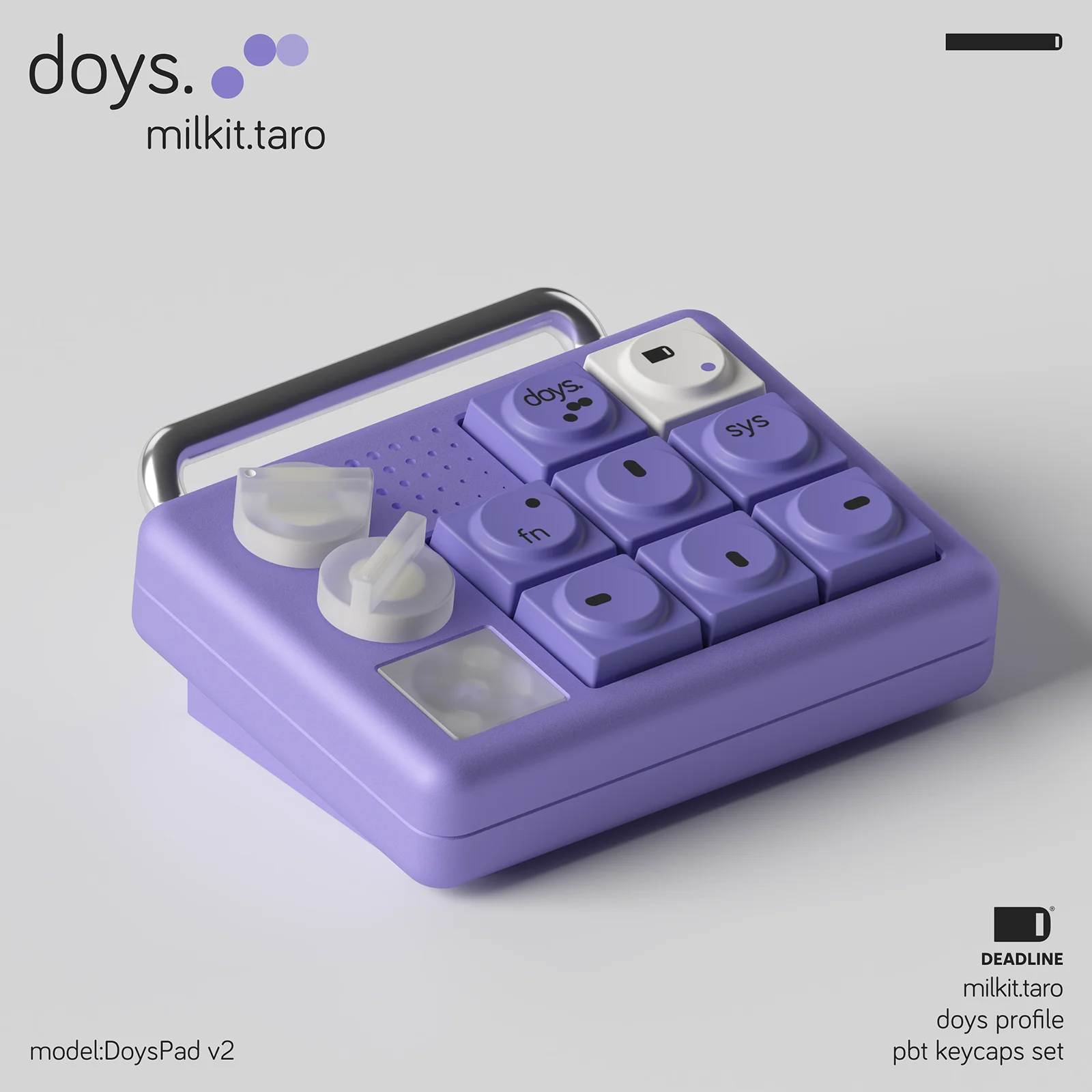 Teclas Taro leche púrpura blanco Pbt sublimación bloques de construcción juguete teclas 155 teclas para Diy Aula 75 teclas personalizadas - imagen 4