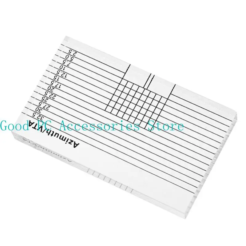 R53C Guía tonelón toneladas Alineación cartuchos alineación VTA herramienta esencial regla Azimuthal para - imagen 2
