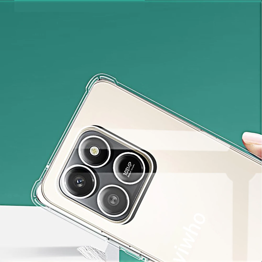 Funda de teléfono transparente para Honor X7d X7c X6c X8c X9c, carcasa trasera de TPU suave transparente para Honor X7 X6 X8 X9 C D, lente protectora - imagen 4