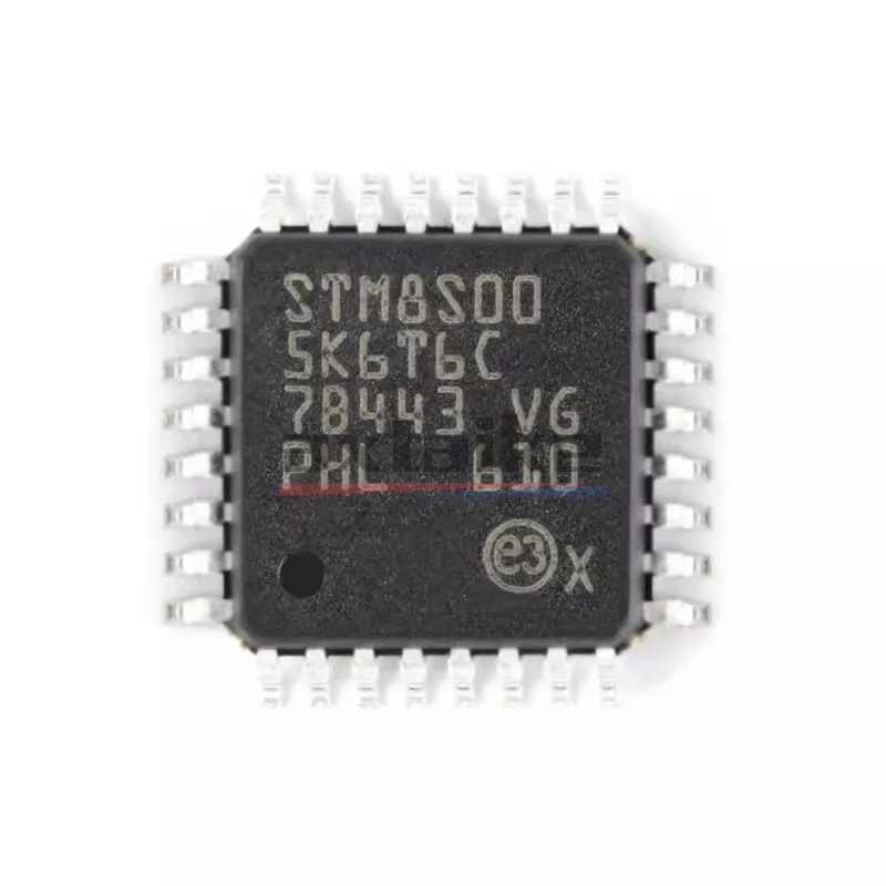 5 uds STM8S005K6T6C LQFP-32 STM8S005 16MHz STM8S 8bit MCU 32Kbytes Flash DataEEPROM temporizadores ADC de 10 bits UART SPI IC SMD - imagen 4