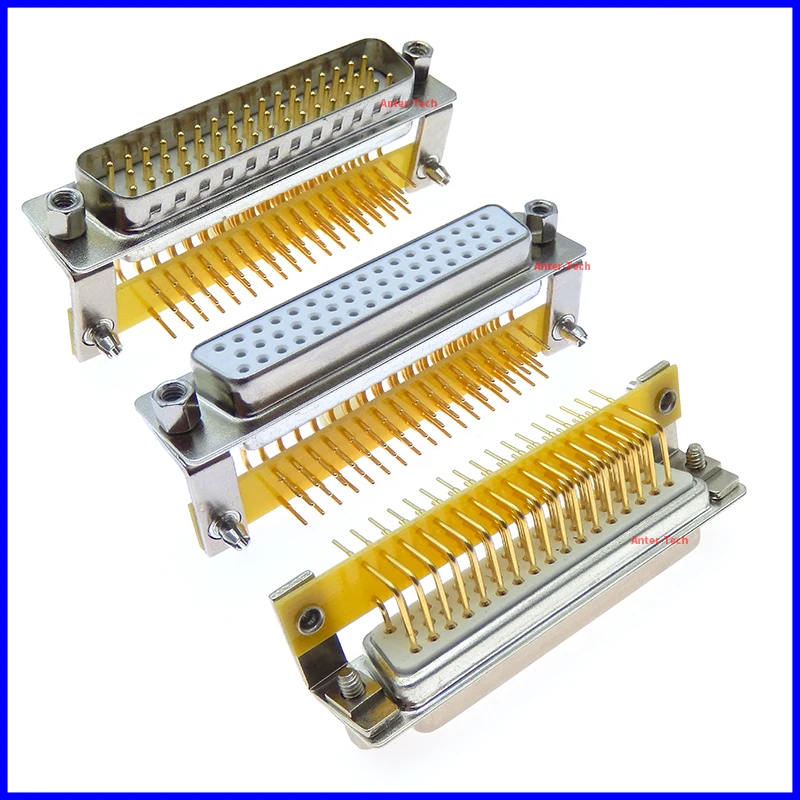 Conector DB50 D-Sub 50 Pines Macho/Hembra PCB 90° Chapado Oro - imagen 5