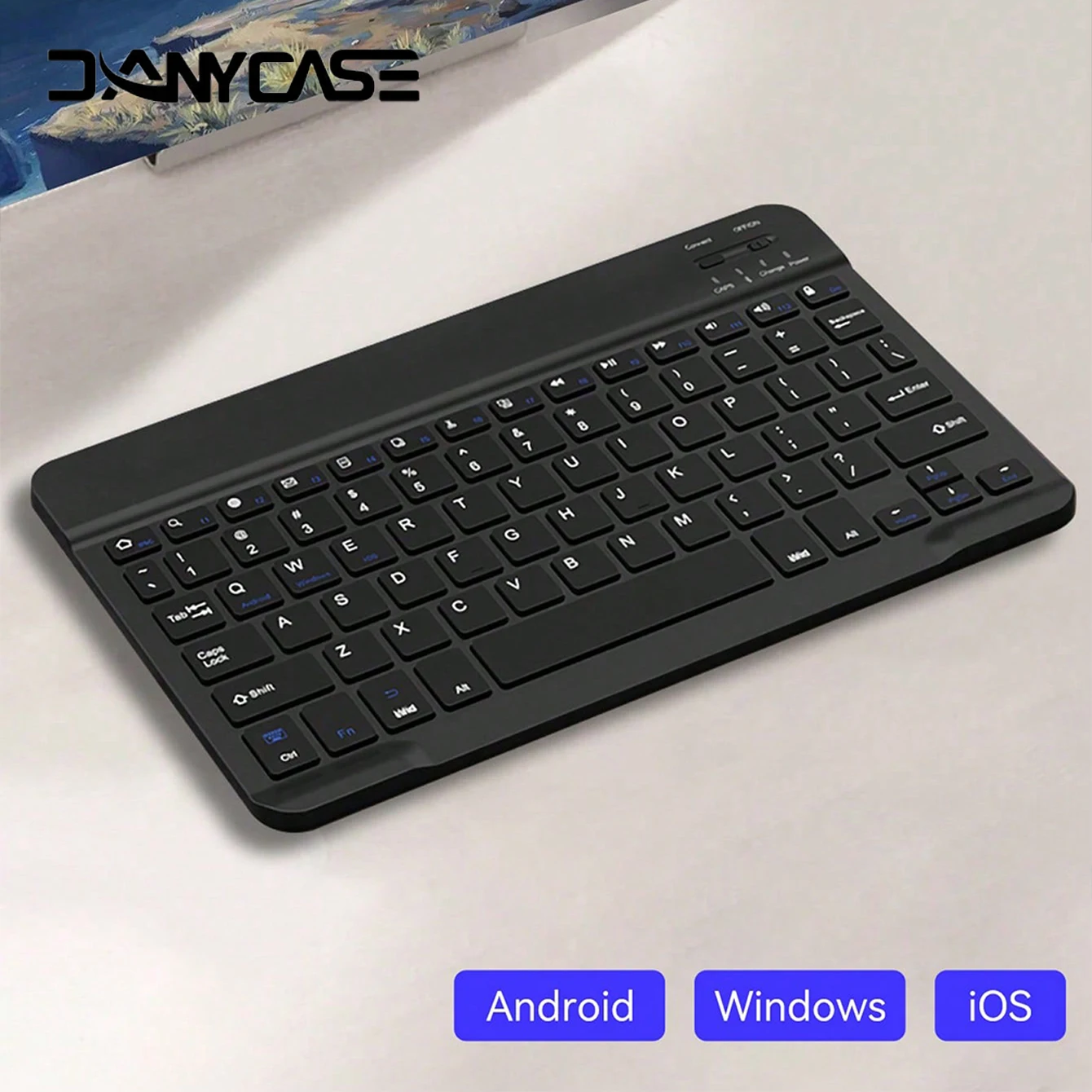 Teclado multilingüe para tableta Android 2025 iOS Windows ratón inalámbrico iPad Samsung Xiaomi Pad teclado Bluetooth recargable - imagen 2