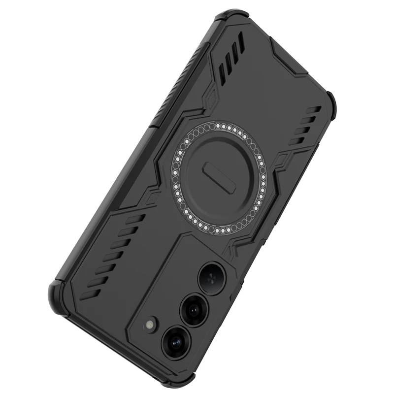 Funda de teléfono con disipación de calor para Realme V60 pro 5G, pieza de atracción magnética para Realme 14x5G Global чехол Funda trasera - imagen 3