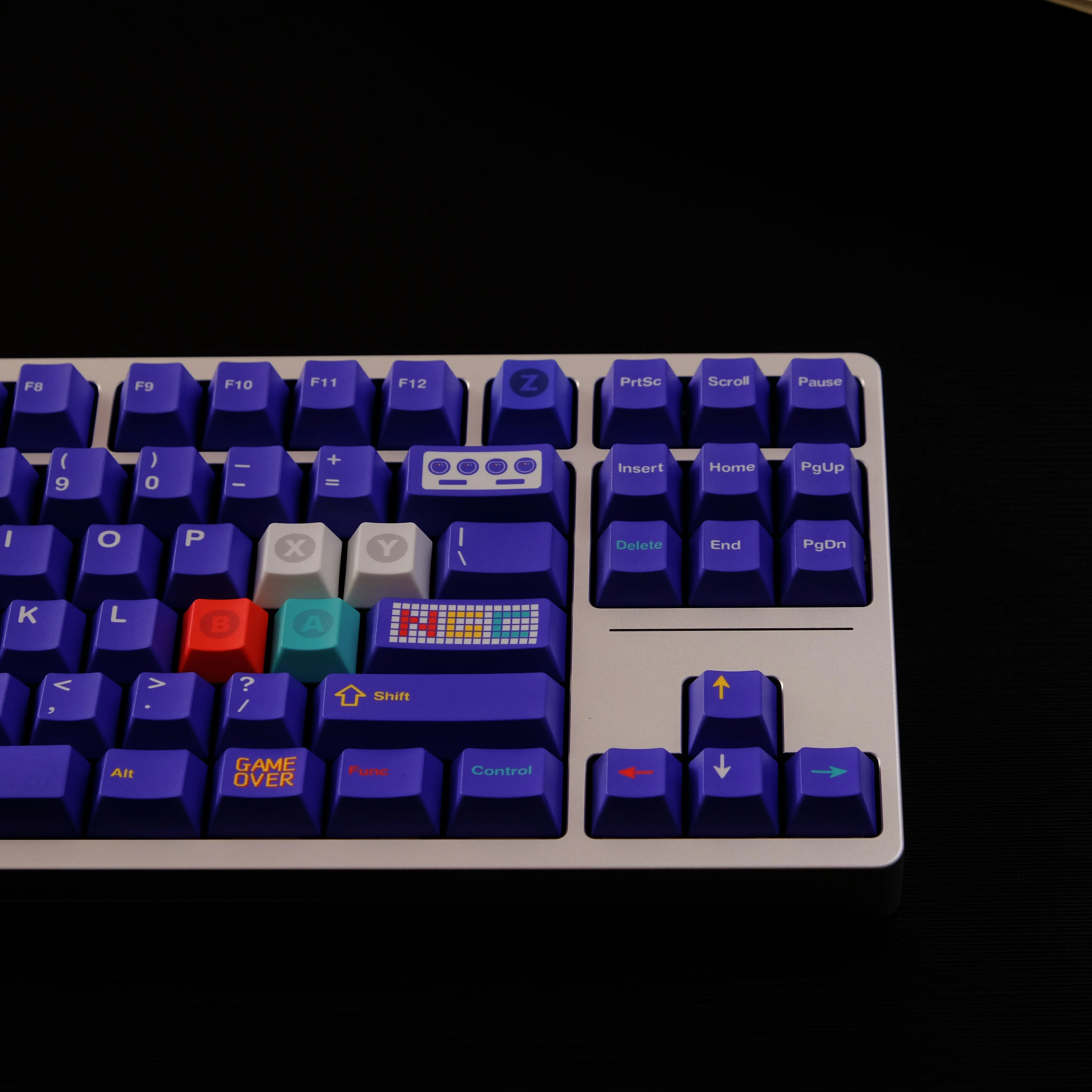 Aifei-teclas NGC Purple Game PBT, sublimación de tinte, altura de cereza para teclado mecánico AULA F75 Mad 60 Ajazz Anne Pro 2 GK61 - imagen 3