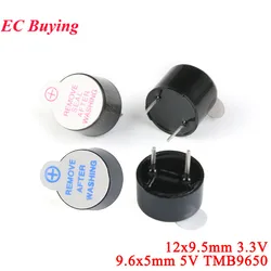 Zumbador Activo Electromagnético TMB9650 12V/5V/3.3V 12x9.5mm